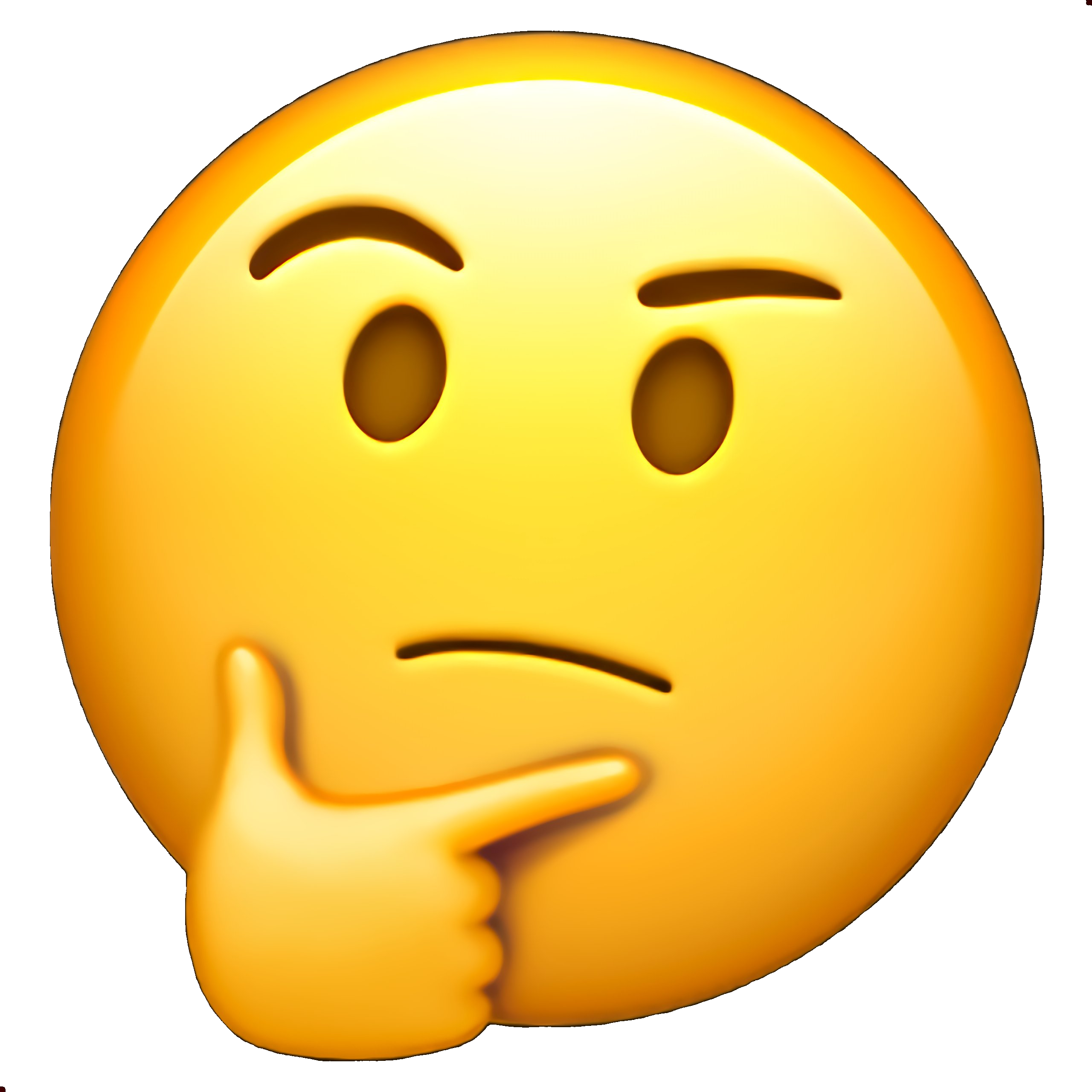 생각하는 이모지