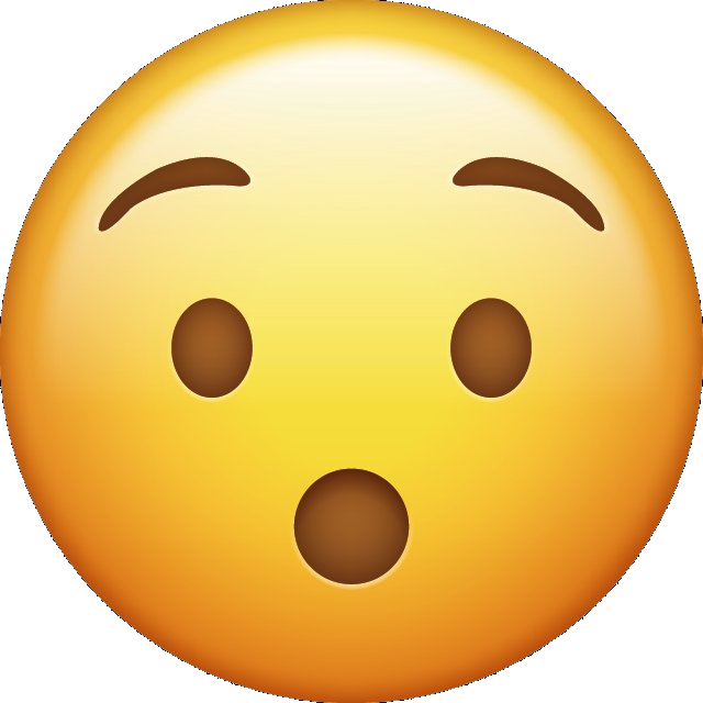 걱정하는 이모지